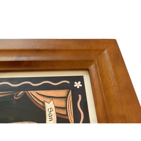 Wood Frame GERMAN SHEPHERD Wall ART "Patron Saint of Loyalty"-Krista Brooks - Picture 5 of 14